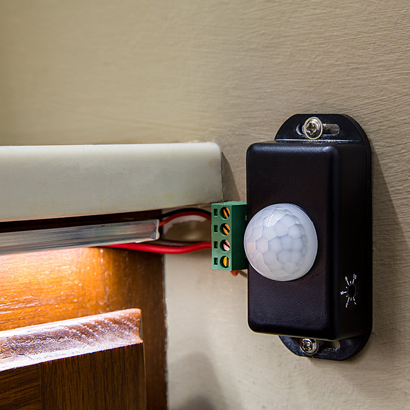 Led Light Strip Motion Sensor Klus Profile Under Double Sink 